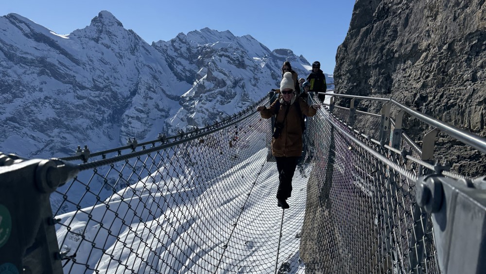 Adrenaline verzekerd tijdens de Thrill Walk.